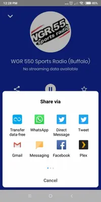 WGR 550 Sports Radio Buffalo android App screenshot 6